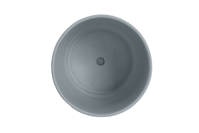 Горшок с блюдцем Mandarin decor Рельеф 18х19.7 см
