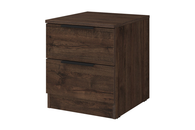 Изображение товара Прикроватная тумба Home коричневая ЛДСП 40,2х47х45 см