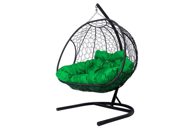 Изображение товара Кресло подвесное Добрыня 133x117x75 см с чёрной отделкой Изображение товара Кресло подвесное Добрыня 133x117x75 см с чёрной отделкой
