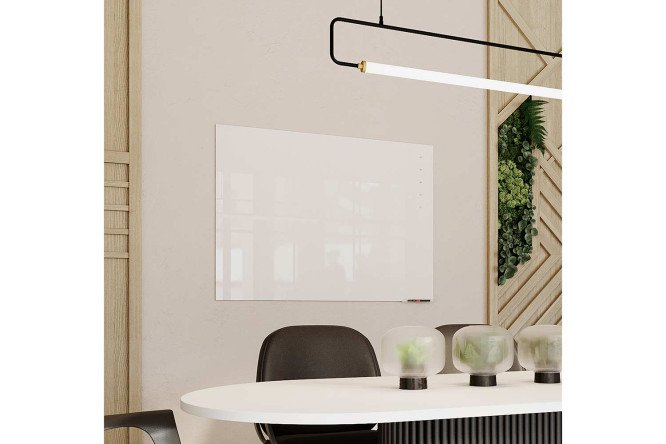 Доска магнитно-маркерная GENGLASS B-90-120-9003 прямоугольная