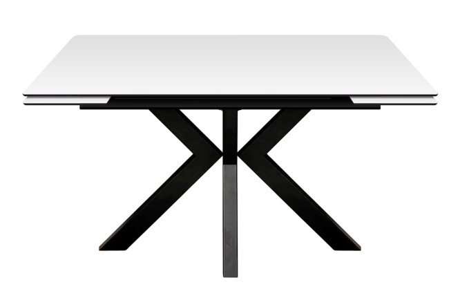 Изображение товара Раздвижной стол Turin 140x77x80 см со стеклянной столешницей