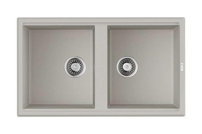 Изображение товара Врезная кухонная мойка OMOIKIRI Tedori 86-2-WH 86х51х20 см