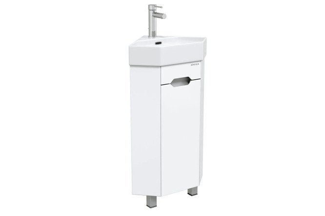 Изображение товара Тумба напольная ONIKA Айленд 35 103501 47.5 см, цвет каркаса белый, фасада белый