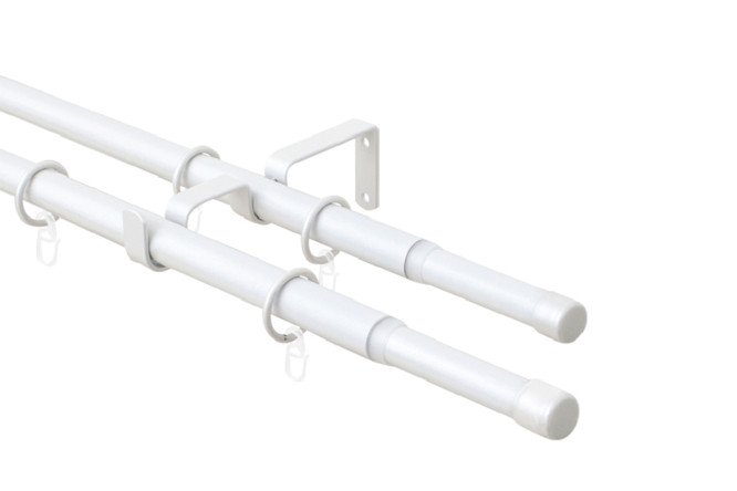 Карниз-телескоп двойной ARTTEX 56 101 раздвижной 160-300 см