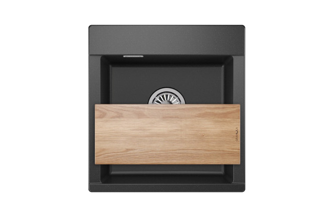 Изображение товара Врезная кварцевая мойка GRANULA Estetica 4701 47х50х22 см для кухни