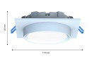 Светильник уличный FAVOURITE Umbra Врезной, 15 Вт, GX53LED
