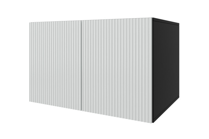 Антресоль Оскар Амели 80x50x56.6 см, цвет каркаса антрацит, фасада тальк