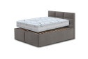 Кровать Бруно с матрасом SLEEPLAB Double Spring и подъемным механизмом