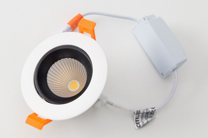 Светильник встраиваемый CITILUX Альфа 3 кв.м, 9x6x9 см, LED