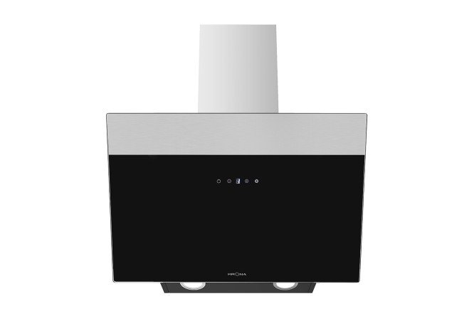 Изображение товара Вытяжка KRONAsteel Kristen A 600 KRHD265 BLACK S цвет чёрный, нержавеющая сталь, 59.5 см