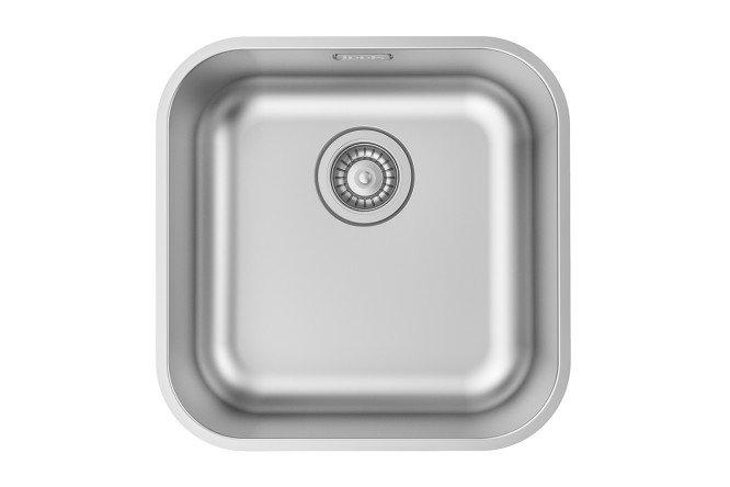 Изображение товара Врезная мойка IDDIS Mate MAT44S0i77 44.6х44.6х17 см из нержавеющей стали