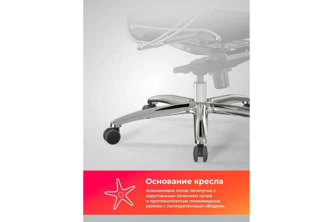 Фото 7 Кресло офисное МЕТТА Samurai S-1