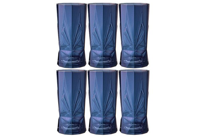 Изображение товара Набор стаканов Lefard Roch Блюберри 450 мл, Стекло, 6 шт.