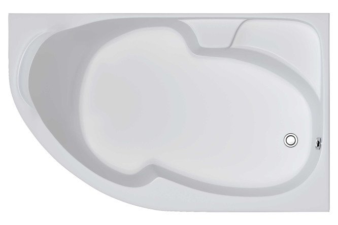 Изображение товара Ванна пристенная 1Marka Diana R Премиум 150x90 см акрил стеклоровинг смола