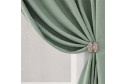 Штора ESTUDI BLANCO Hazel 180х300 см, 1 шт., цвет зелёный