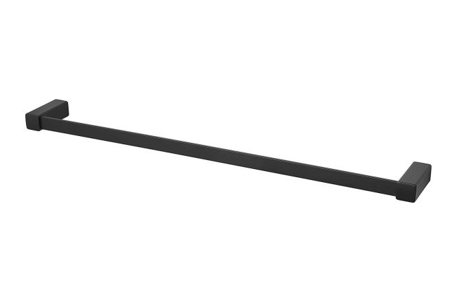 Изображение товара Полотенцедержатель BERKRAFT Urban из металла и нержавеющей стали для ванной 60х2,5х7,7 см