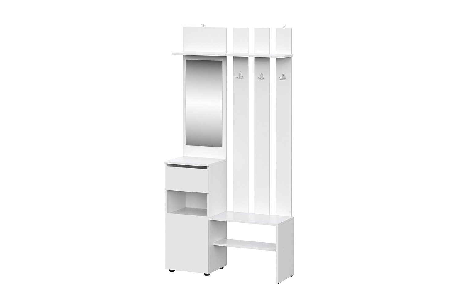 Вешалка с зеркалом напольная Токио - купить по цене 5 599 руб | арт. 80607186