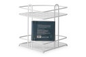 Полка угловая 2-ярусная BERKRAFT Practical ZC1101 27x34.5x27 см