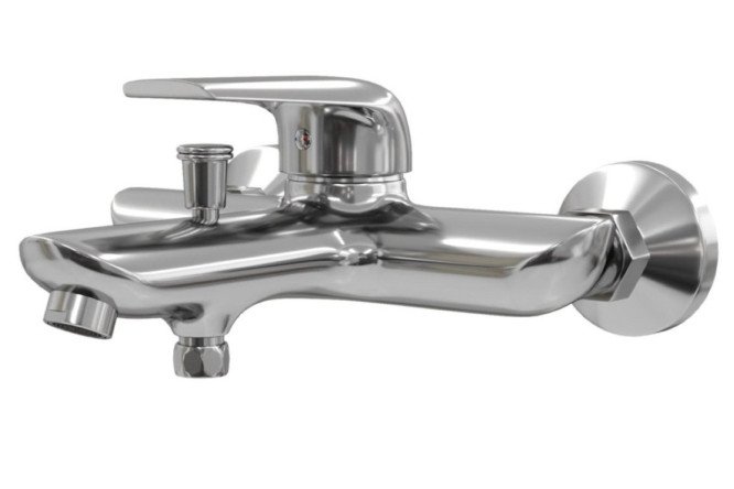 Изображение товара Смеситель для ванны TEYMI Hanna T10205 - Рычажный, Хром
