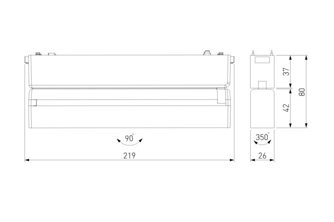Фото 8 Светильник трековый ELEKTROSTANDARD Flat Magnetic Insight