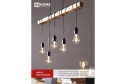 Лампа светодиодная IN HOME Vision care LED-A60-deco E27, 11W, Груша, 3000 К, Тёплый