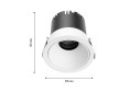 Светильник врезной FAVOURITE Headset 8.5x8.3x8.5 см, LED