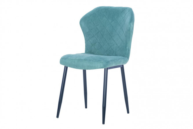 Изображение товара Стул Шейл из велюра 45х89х39 см - стильный и комфортный