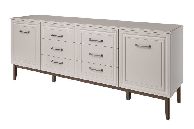 Изображение товара Комод Гориция 6 ящиков и 2 двери современный комфорт и стиль