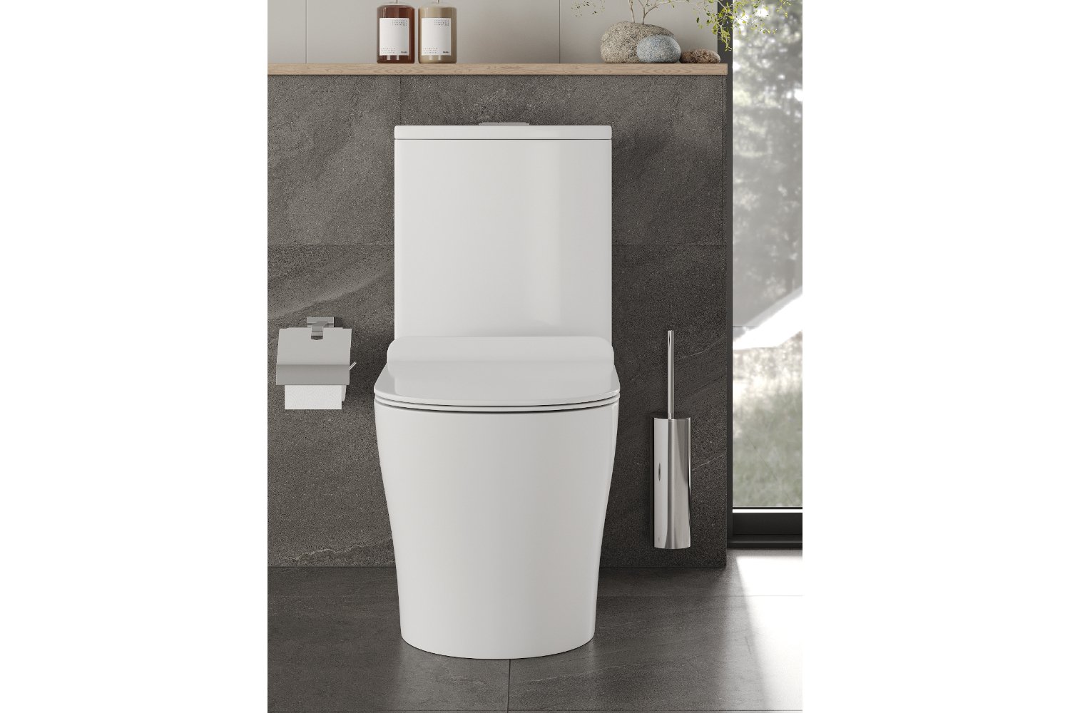 Унитаз-компакт напольный ORANGE C07-050W 38.5х84х70 см