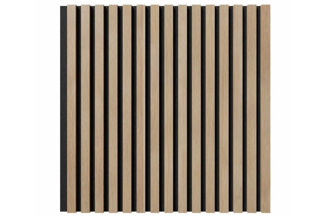 Изображение товара Акустическая панель Сканди 60х60 см, МДФ, войлок, ясень тирамису или чёрный