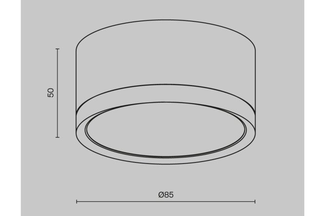 Фото 8 Светильник потолочный Ceiling & Wall Hoop 8.5x5x8.5 см, GX53