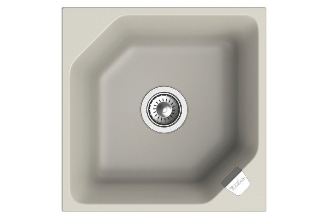 Изображение товара Врезная кухонная мойка RIVELATO Locus LS-50 50x50x20 см кварц