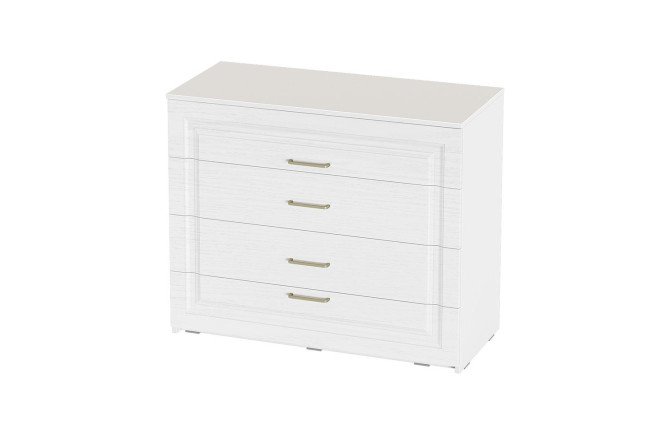 Изображение товара Комод Манхэттен с 4 ящиками стильная мебель для хранения