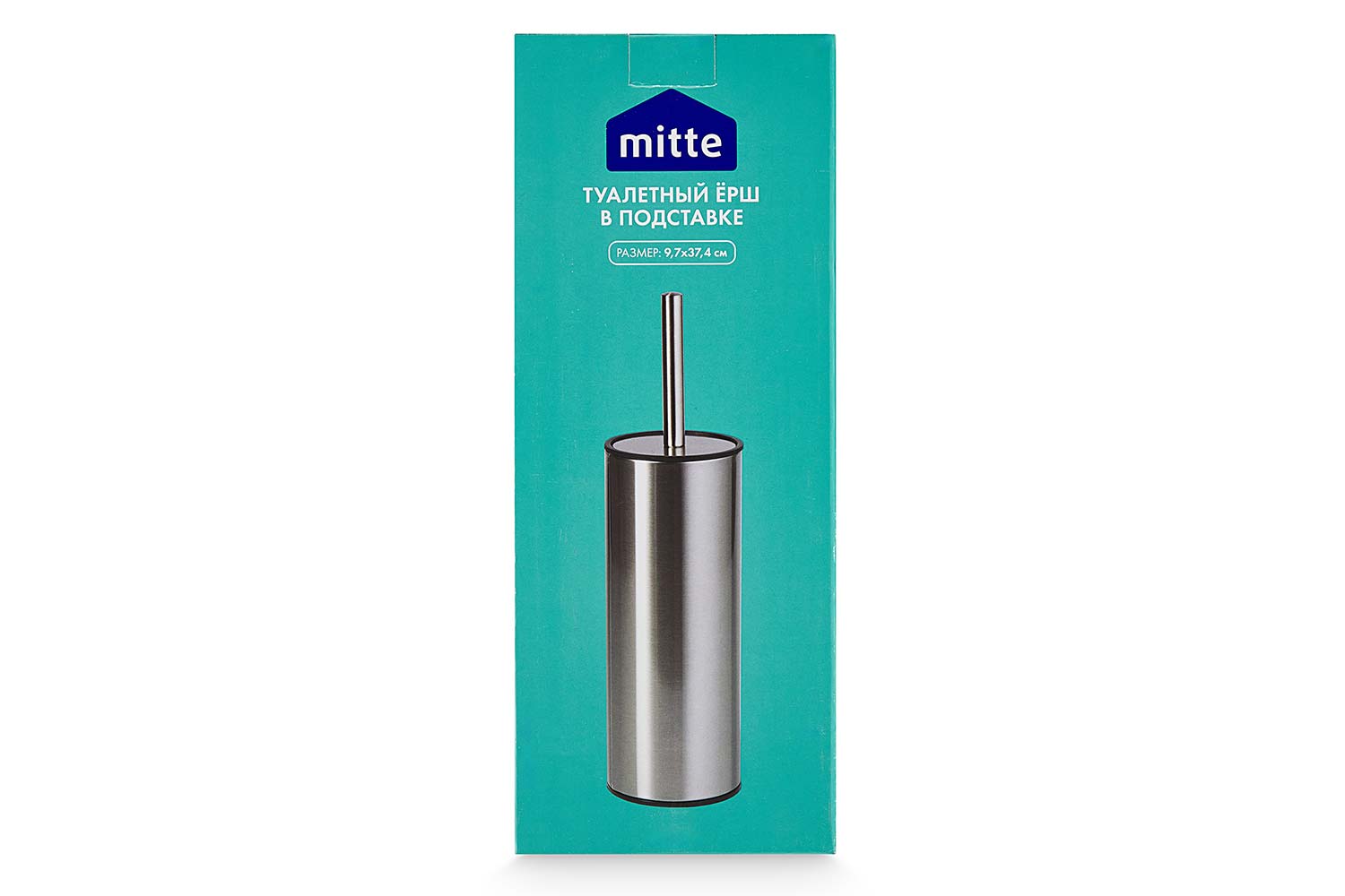 Туалетный ёрш в подставке MITTE 72862 Нержавеющая сталь
