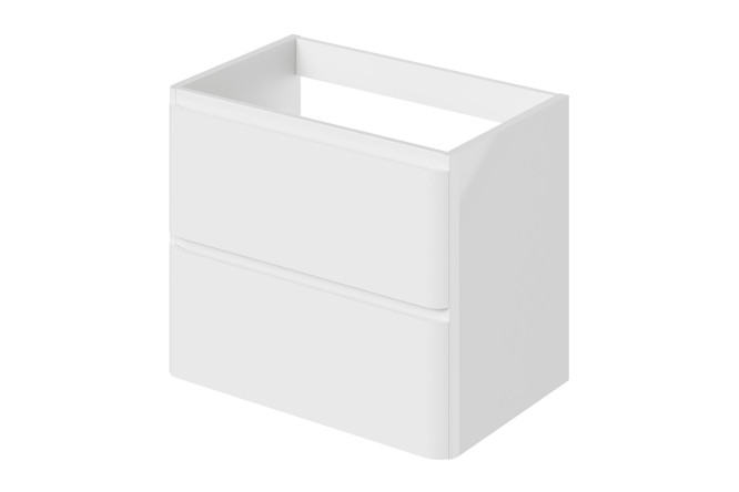 Изображение товара Подвесная тумба под раковину Roberto 69.3 см белая МДФ без раковины