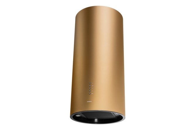Изображение товара Стильная вытяжка MAUNFELD Lee Wall 39 Gold для кухни с рециркуляцией