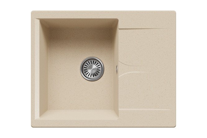 Изображение товара Мойка врезная с крылом POLYGRAN Gals-620 62х50х20 см искусственный камень