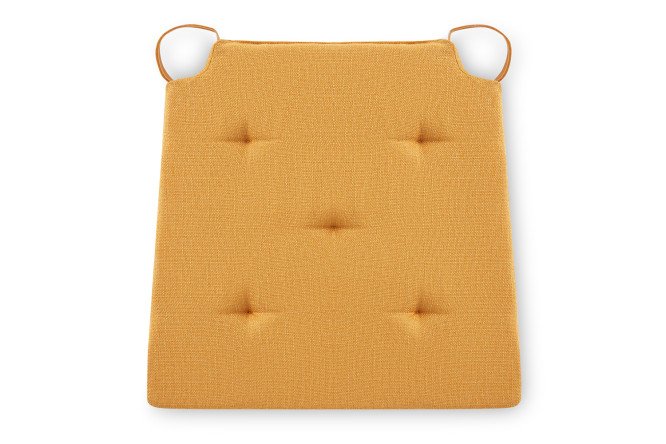Изображение товара Подушка на стул HOFF Plain HTP1031-28 40х40 см жёлтая