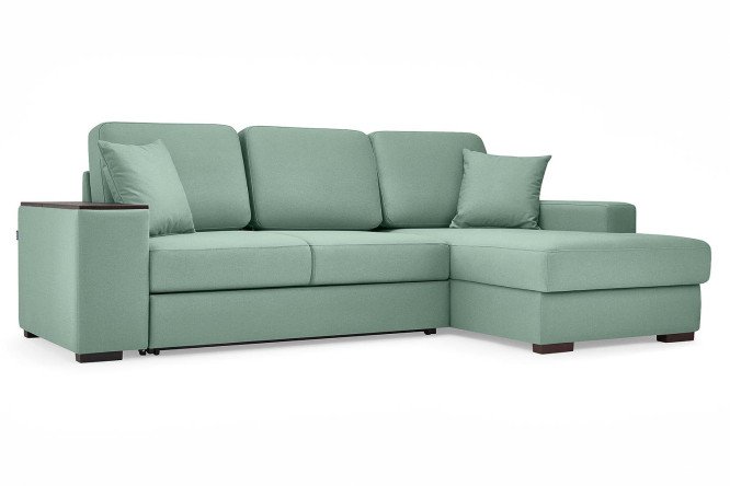 Изображение товара Угловой диван-кровать DREAMART Уильям с правым углом механизм Дельфин