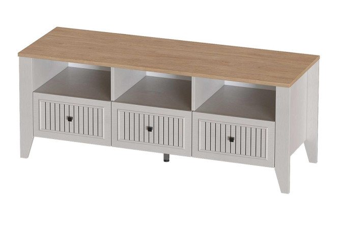 Изображение товара Тумба под ТВ Валенсия с 3 ящиками в современном дизайне