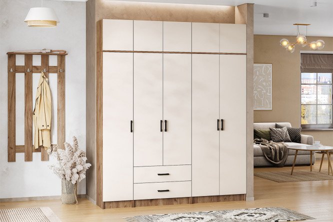 Изображение товара Машенька — модульный шкаф 120x190 см