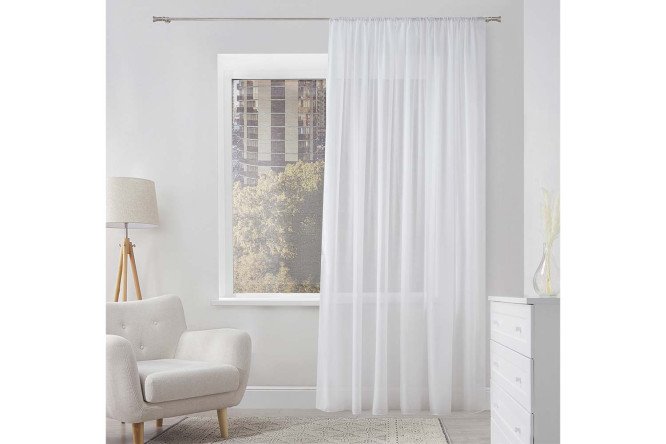 Изображение товара Тюль ESTUDI BLANCO Leli 300х280 см, 1 шт., цвет белый