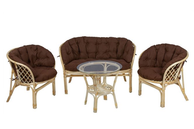 Изображение товара Комплект мебели Багама цвет натуральный