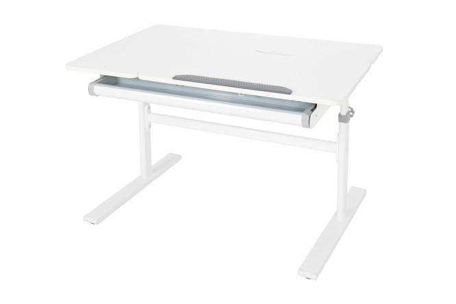 Комплект мебели парта FunDesk Colore Grey и кресло с подлокотниками Cubby Arnica Grey