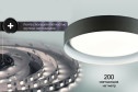 Люстра SEVEN FIRES Лагом 17 кв.м., 45x8x45 см, LED