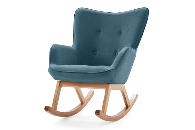 Изображение товара Кресло-качалка SCANDICA Сканди Деймос из велюра 72x94x81 см