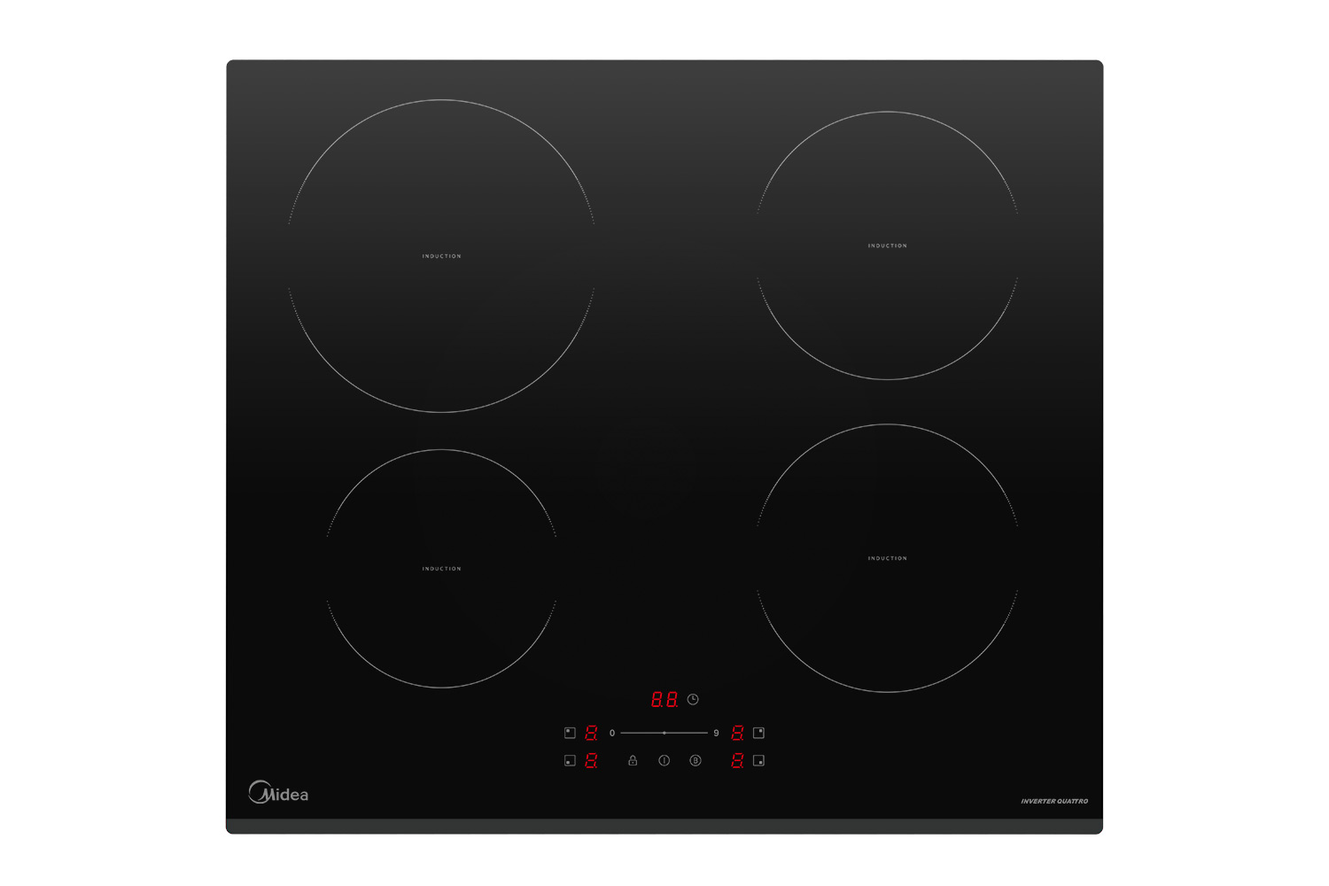 Индукционная панель MIDEA MIH 64707F 59 см