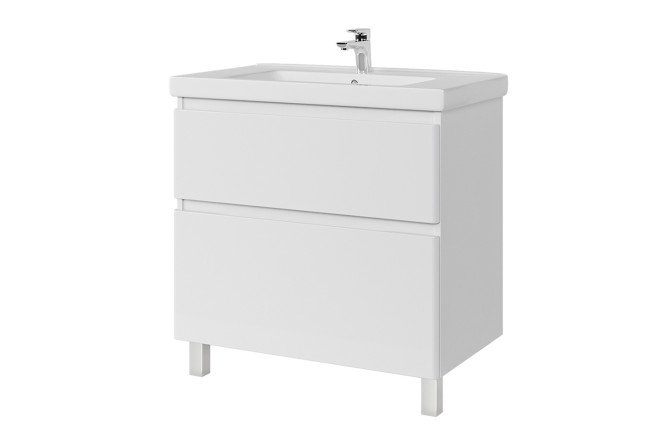Изображение товара Тумба напольная Sanstar Riana 302.1-1.5.1. 76 см, цвет каркаса белый, фасада белый