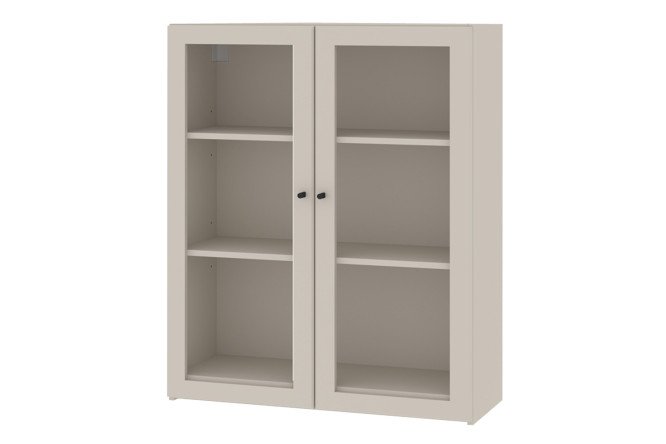 Изображение товара Книжный шкаф Харрис со стеклянными дверцами для дома и офиса