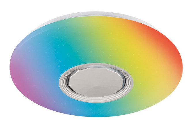 Светильник музыкальный AMBRELLA LIGHT Orbital 24 кв.м., 49.5x8.5x49.5 см, LED